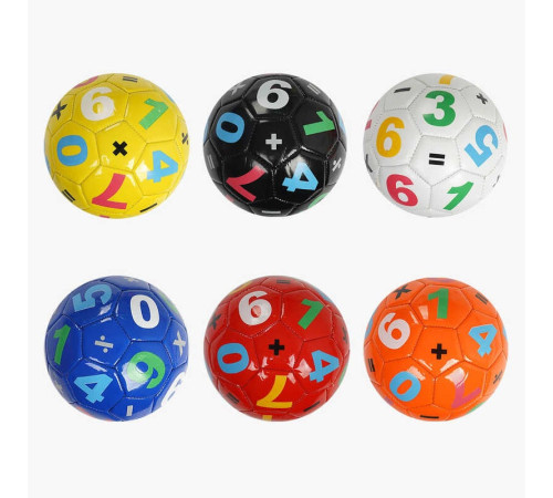 М`яч футбольний C 70121 (200) РОЗМІР №2, вага 100 грамів, матеріал PVC, балон гумовий, ВИДАЄТЬСЯ ТІЛЬКИ МІКС ВИДІВ