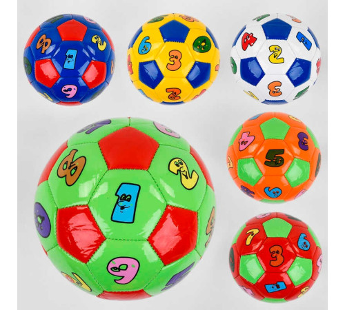 М'яч футбольний C 44749 (180) РОЗМІР №2, 5 видів, вага 100 грамів, матеріал PVC, балон гумовий, ВИДАЄТЬСЯ ТІЛЬКИ МІКС ВИДІВ – в наличии! Купите сейчас у KAZKOVA