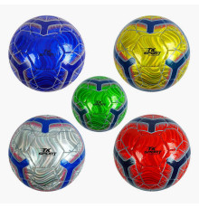 М'яч футбольний C 54969 (80) 5 видів, матеріал PU, вага 320-330 грамів, розмір №5, ВИДАЄТЬСЯ ТІЛЬКИ МІКС ВИДІВ
