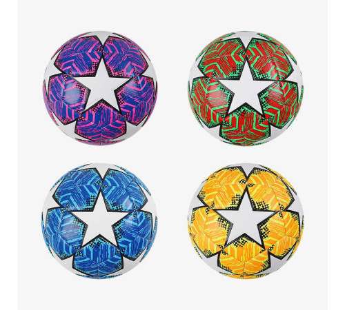 М`яч футбольний C 70323 (60) 4 кольори, розмір №5, матеріал PU, 310-330 грамів, гумовий балон, ВИДАЄТЬСЯ ТІЛЬКИ МІКС ВИДІВ – в наличии! Купите сейчас у KAZKOVA