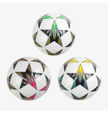 М`яч футбольний C 70337 (50) 3 види, вага 400-420 грамів, матеріал PU, балон гумовий з ниткою, ВИДАЄТЬСЯ ТІЛЬКИ МІКС ВИДІВ