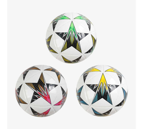 М`яч футбольний C 70337 (50) 3 види, вага 400-420 грамів, матеріал PU, балон гумовий з ниткою, ВИДАЄТЬСЯ ТІЛЬКИ МІКС ВИДІВ – в наличии! Купите сейчас у KAZKOVA