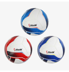 М`яч футбольний C 70229 (18) 3 види, вага 420 грамів, матеріал PU, балон гумовий, клеєний, (поставляється накачаним на 90), ВИДАЄТЬСЯ ТІЛЬКИ МІКС ВИД