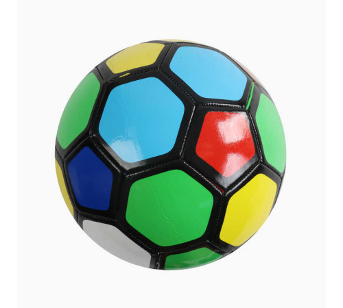 М'яч футбольний C 70128 (100) 1 колір, розмір №5, матеріал PVC, 280 грамів, гумовий балон