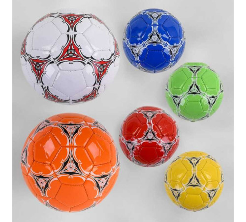 М'яч футбольний C 44751 (180) РОЗМІР №2, 6 видів, вага 100 грам, матеріал PVC, балон гумовий, ВИДАЄТЬСЯ ТІЛЬКИ МІКС ВИДІВ – в наличии! Купите сейчас у KAZKOVA