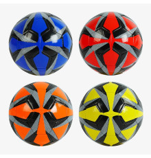 М`яч футбольний С 64680 (60) 4 види, вага 300-330 грамів, матеріал м`який PVC, ВИДАЄТЬСЯ ТІЛЬКИ МІКС ВИДІВ