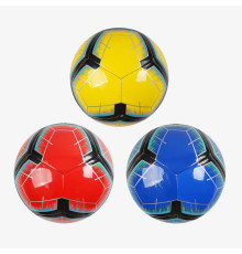 М`яч футбольний C 70338 (50) 3 види, вага 400-420 грамів, матеріал PU, балон гумовий з ниткою, ВИДАЄТЬСЯ ТІЛЬКИ МІКС ВИДІВ