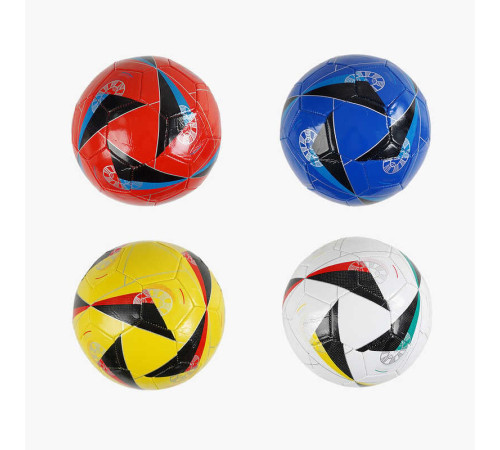 М`яч футбольний C 70143 (100) 4 кольори, розмір №5, матеріал PVC, 280 грамів, гумовий балон, ВИДАЄТЬСЯ ТІЛЬКИ МІКС ВИДІВ