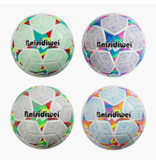 М`яч футбольний C 70469 (60) 4 види, вага 400-420 грамів, матеріал PU, балон гумовий, розмір №5, ВИДАЄТЬСЯ ТІЛЬКИ МІКС ВИДІВ