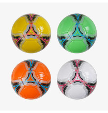 М`яч футбольний C 70297 (80) 4 види, вага 300-310 грамів, гумовий балон, матеріал PVC, розмір №5, ВИДАЄТЬСЯ МІКС