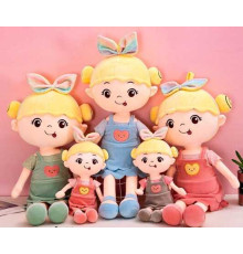 М`яка лялька M 16907 (80) висота 60 см, ВИДАЄТЬСЯ ТІЛЬКИ МІКС ВИДІВ