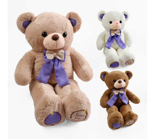 М`яка іграшка M 18119 (25) “Ведмедик”, 36х28х80 см, бантик