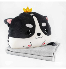 М’яка іграшка М 14348 (50) "Кішечка", розмір ковдри 104х175см, висота іграшки 32см