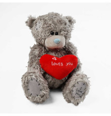 М'яка іграшка M 12469 (116) “Ведмедик”, висота 30 см