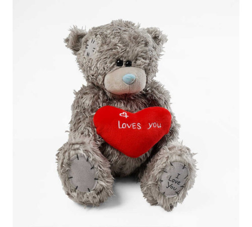 М'яка іграшка M 12469 (116) “Ведмедик”, висота 30 см