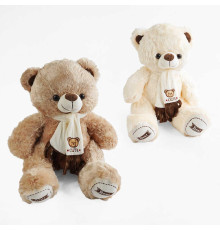 М`яка іграшка M 17374 (30) 2 кольори, "Ведмедик", сидячий, висота - 43 см, у пакеті