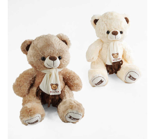 М`яка іграшка M 17374 (30) 2 кольори, "Ведмедик", сидячий, висота - 43 см, у пакеті