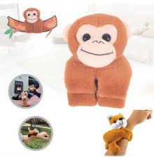 М’яка іграшка-браслет 034-7 (240) чіпляється лапками на руку