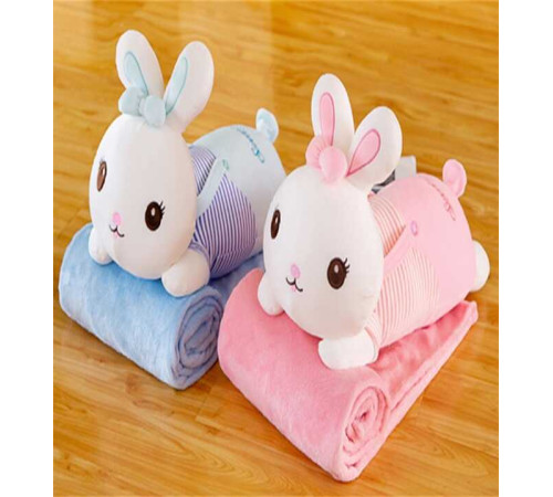 М’яка іграшка M 18202 (50) 2 види, герой, довжина 50 см, плед 175*105 см