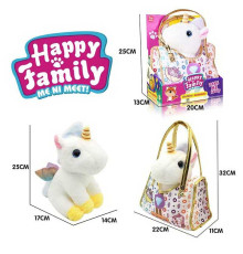 Улюбленець CH 6034 B (72/2) “Поні”, сумка-переноска, висота: 24 см, пластикові очі, в коробці