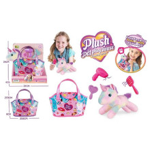 Тваринка в сумці DR 5141 (48/2) “Поні”, висота: 18 см, сумка-переноска, пластикові очі, аксесуари, в коробці