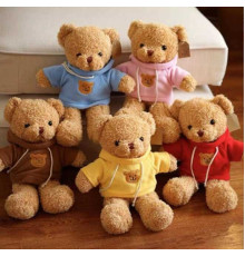 М`яка іграшка M 18527 (100) "Ведмедик", висота - 46 см, ВИДАЄТЬСЯ ТІЛЬКИ МІКС ВИДІВ