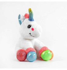 М’яка іграшка М 14359 (400) "Єдиноріг-веселка", висота 25 см
