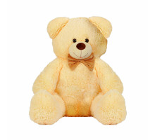 гр М`яка іграшка "Ведмедик" колір персиковий В65133 висота 1,3 м (1) в пакеті