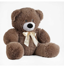 гр М`яка іграшка "Ведмедик" колір графітовий В53574 висота 1 м (1) в пакеті