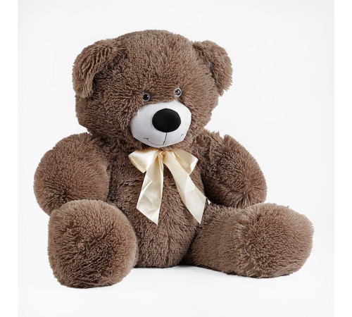 гр М`яка іграшка "Ведмедик" колір графітовий В53574 висота 1 м (1) в пакеті