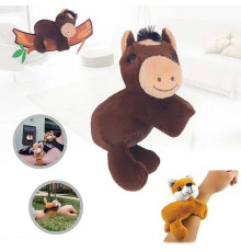 М’яка іграшка-браслет 034-8 (240) чіпляється лапками на руку