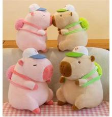 М’яка іграшка M 17992 (100) 2 види, “Капібара”, висота 44см, знімний рюкзачок