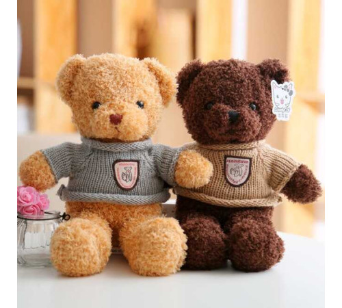 М`яка іграшка M 18528 (100) 2 кольори, “Ведмедик”, висота - 46 см