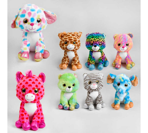 М'яка іграшка М 46725 (150) "Окастики", ВИДАЄТЬСЯ ТІЛЬКИ МІКС ВИДІВ
