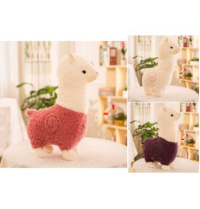 М`яка іграшка M 14764 (32) ВИДАЄТЬСЯ ТІЛЬКИ МІКС ВИДІВ, альпака, висота 53 см