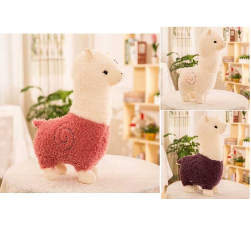 М`яка іграшка M 14764 (32) ВИДАЄТЬСЯ ТІЛЬКИ МІКС ВИДІВ, альпака, висота 53 см