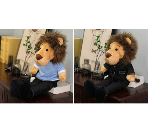 М`яка іграшка M 14657 (150) ВИДАЄТЬСЯ ТІЛЬКИ МІКС ВИДІВ, "Лев", 48 см