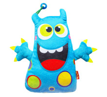 гр Іграшка м’яконабивна МС 090102-06 "Монстрик" колір блакитний (10) "Масік", висота 31 см
