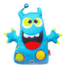 гр Іграшка м’яконабивна МС 090102-06 "Монстрик" колір блакитний (10) "Масік", висота 31 см