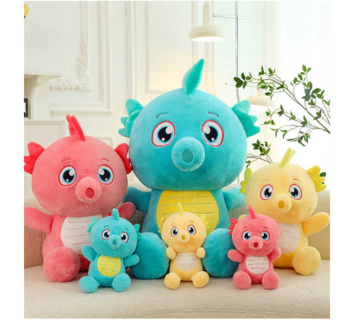 М’яка іграшка M 16616 (120) “Дракончик”, висота 50 см, ВИДАЄТЬСЯ МІКС ВИДІВ