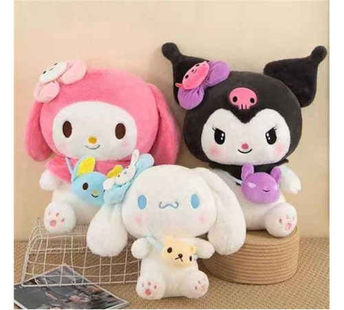 М’яка іграшка M 17997 (50) герой, середня висота 43 см, пришитий бантик, знімна сумочка на бік, ВИДАЄТЬСЯ ТІЛЬКИ МІКС ВИДІВ