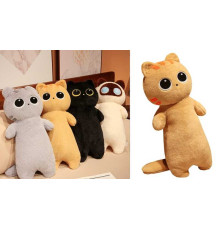 М`яка іграшка M 18225 (30) "Котик", висота 81см, довгий хвостик, ВИДАЄТЬСЯ МІКС ВИДІВ