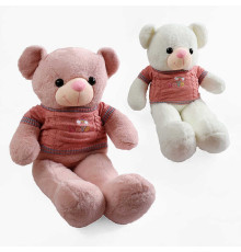 М`яка іграшка M 18123 (30) “Ведмедик”, 43х25х80 см, в’язаний светр