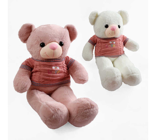 М`яка іграшка M 18123 (30) “Ведмедик”, 43х25х80 см, в’язаний светр