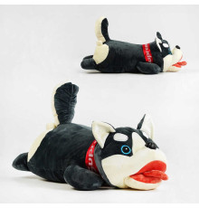 М`яка іграшка M 14660 (50) хаскі, довжина 49 см