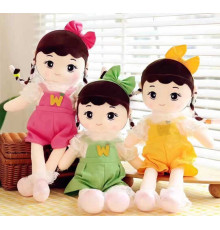 Лялька м`яка М 16906 (60) 3 види, ВИДАЄТЬСЯ ТІЛЬКИ МІКС ВИДІВ висота 67 см