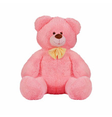 гр М`яка іграшка "Ведмедик" колір рожевий В70614 висота 1,3 м (1) в пакеті