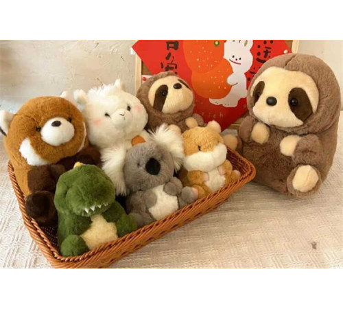 М’яка іграшка M 17939 (80) ВИДАЄТЬСЯ МІКС ВИДІВ, висота в сидячому положенні 28 см, звірята, ВИДАЄТЬСЯ МІКС ВИДІВ