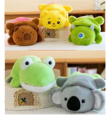 М`яка іграшка M 17950 (300) двостороння, вивернушка, довжина 24 см, ВИДАЄТЬСЯ ТІЛЬКИ МІКС ВИДІВ