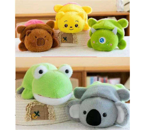 М`яка іграшка M 17950 (300) двостороння, вивернушка, довжина 24 см, ВИДАЄТЬСЯ ТІЛЬКИ МІКС ВИДІВ